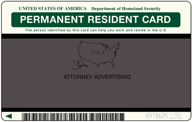 [The person identified by card above can help you work and reside in the U.S.]